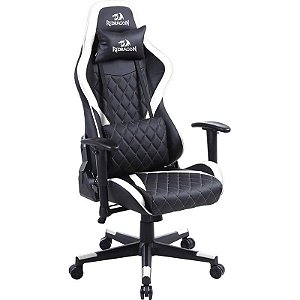 Silla Gaming Redragon Gaia C211-BW (Ajustable) Negro/Blanco