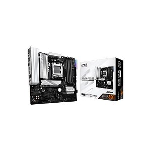 Placa-mãe Asrock B850M Pro RS DDR5 Socket AM5 Chipset AMD B850 Micro ATX
