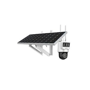 Kit de Câmera Solar PT Hikvision DS-2DE2C400IWG-K/4G/C05S10 2.8