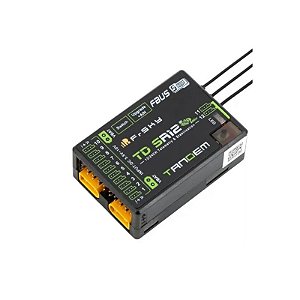 Receptor FRSKY 12CH TD SR12 Banda Dupla 900MHZ Tandem