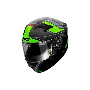 Capacete Axxis Racer GP SV Fiber Solid B3 - Fechado - Tamanho L - Fosco