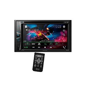 Reprodutor de DVD Pioneer AVH-G225BT 6,2" com USB/Bluetooth/Rádio - Preto