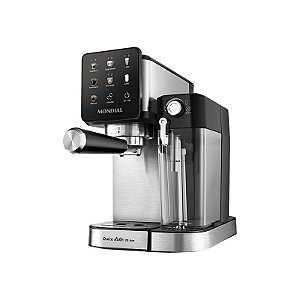 Cafeteira Espresso Mondial Dolce Latte Touch C-28-Ecl 1350 W 220V - Prata/Preto