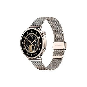 Relógio Inteligente Xiaomi Watch S4 M2502W1 BHR07VWGL - Bluetooth - GPS - 41MM - Milanese Sunset Dourado