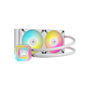 Cooler Líquido Corsair Icue H100I Elite Capellix XT RGB 240 MM para CPU - Branco (CW-9060072-WW)