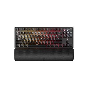 Teclado Gamer Corsair K70 Pro TKL RGB Switch MGX Azul USB - Preto