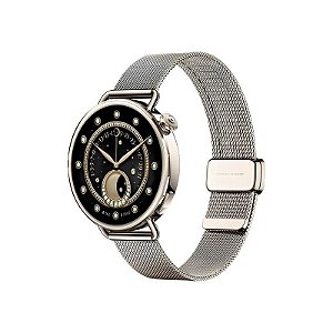 Relógio Smartwatch Xiaomi Mi Watch S4 41 MM Milanese - Dourado Pôr do Sol (BHR07VWGL)
