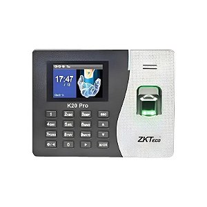 Marcador de Ponto Zkteco K20 Pro 2,8" USB - Preto