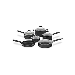 Jogo de Panela Cuisinart 11Peças Preto