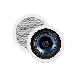 Alto Falante para Embutir Polk Audio AW0060 RC60I 2 Vias Premium 6.5? (Par) - Branco