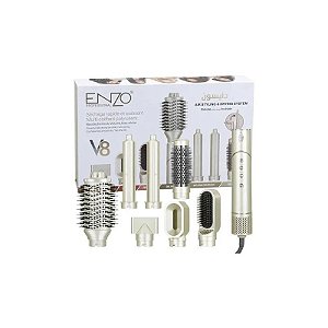 Secador Y Modelador Multifuncional Enzo EN-755 V8 8-IN-1 220V