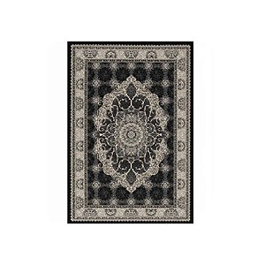 Tapete Turco Turquesa Tipo Persa 2,00 X 2,00 M Preto