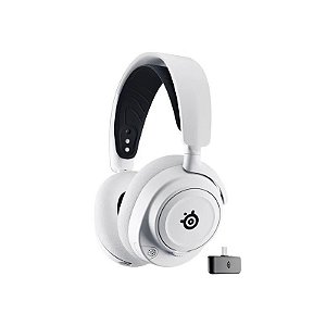 Fone de Ouvido Gamer Steelseries 61759 Arctis Nova 7X Sem Fio Branco