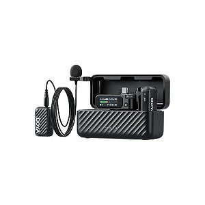 Microfone Boya Boyamic 2 Sem Fio USB-C