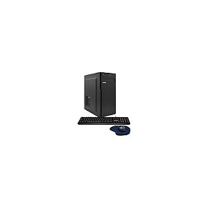 Computador Montado Intel Core i7 2600 de 3.4 GHZ 16GB de RAM / 120GB SSD + Mouse / Teclado / Mouse Pad - Preto