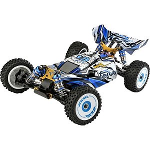 Carro modelo road truck WLtoys Speed Race 124017 - 1/12 pronto para rodar 4WD 2.4GHz Máx 75km/h