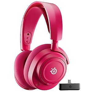 Fone de ouvido gamer Steelseries 61732 Arctis Nova 7 Wireless Gen 2 - Magenta