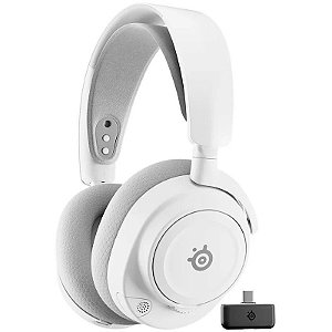 Fone de Ouvido Gamer SteelSeries Arctis Nova 7P Wireless Gen 2 61745 - Branco