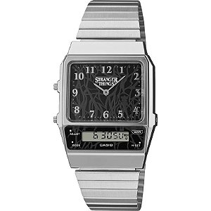 Relógio Casio AQ-800EST-1ADR Stranger Things Analógico - Feminino