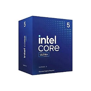 Processador Intel Core Ultra i5 LGA1851 i5-225F 4.9 GHz 20MB Cache (com Cooler)