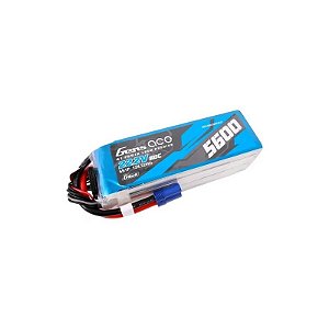 Bateria Gens Ace 22,2V 5600mAh 80C 6S G-Tech com Plug EC5