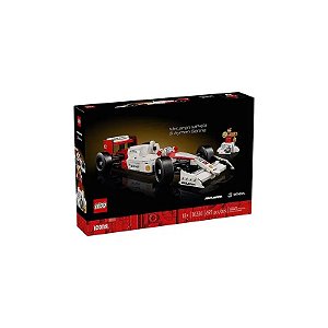 Kit de Construção Lego Icons McLaren MP4/4 & Ayrton Senna 10330 693 Peças