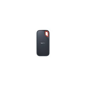 Disco Sólido Externo Sandisk 500GB Portátil Extreme - Preto (SDSSDE61-500G-G25)