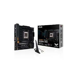 Placa Mãe Asus Tuf Gaming B650M-e Wifi Socket AM5 Chipset AMD B650 DDR5 Micro Atx