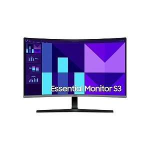 Monitor LED 32" Samsung S3 LS32D396GANXZA Curvo