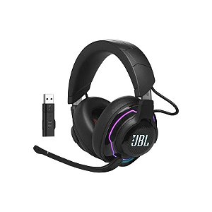 Fone de Ouvido Headset Gamer JBL Quantum 910 - Sem Fio - Driver 50MM - Preto