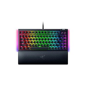 Teclado Gamer Razer BlackWidow V4 RZ03-05003400-R3U1 RGB Switch Hotswap Layout 75% USB - Fantasma Verde