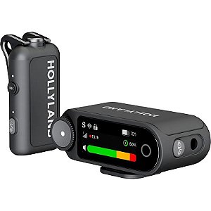 Microfone sem fio Hollyland Lark Max 2 - Cinza Espacial