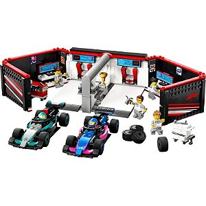 Jogo Lego City Garagem F1 & Carros Mercedes-AMG & Alpine - 60444 (678 Peças)