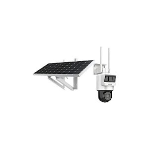 Kit de Câmera Solar PT Hikvision DS-2DE2C400IWG-K/4G/C09S20 2.8