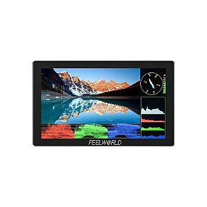Monitor Feelworld P6X 5,5" 4K - Preto