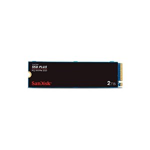 Disco Sólido M.2 Sandisk de 2 TB Plus Nvme PCI-Exp 3.0 - SDSSDA3N-2T00-G26