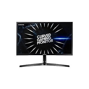 Monitor Samsung LC24RG50FQN 24" Full HD Curvo 120Hz HDMI DP - Preto