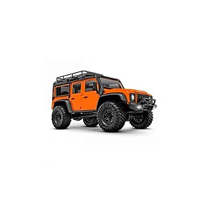 Carro Traxxas 1/18 TRX-4M Land Rover Defender Crawler RTR Laranja 97054-1