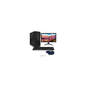 Computador Montado Intel Core i5 2400 de 3.3GHZ 8GB de Ram / 120GB SSD + Monitor / Mouse / Mousepad / Teclado - Preto