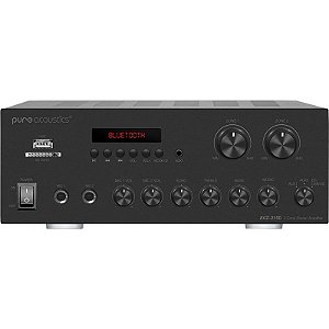 Amplificador Pure Acoustics AVZ-2100 2X50W 110V/60Hz - Preto
