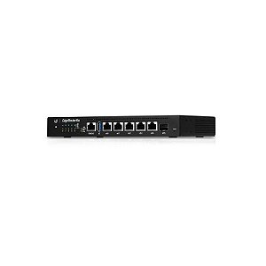 Roteador Ui ER-6P-BR 6 Portas 5 Gigas RJ45 + 1 SFP PoE 24V USB