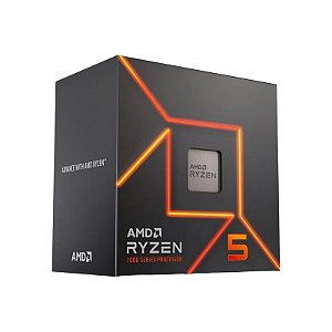 Processador AMD AM4 Ryzen R5 7500F 3.7GHZ Caixa Sem Cooler