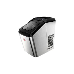 Máquina de Gelo Tokyo Tok-IM Carga Manual 15KG 220V Prata - Preto