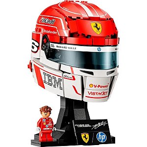Jogo Lego Edições Scuderia Ferrari HP Capacete Charles Leclerc - 43014 (886 peças)