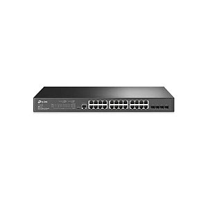 Hub Switch TP-Link Switch Gerenciável 24 Portas TL-SG3428 24*GB RJ45 4*SFP
