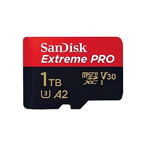 Cartão de Memória Micro SD Sandisk Extreme Pro 200-140 MB/s U3 1 TB