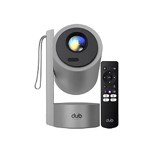 Projetor Portátil Dub Premium DBP4BAT 4000 Lúmens - Cinza