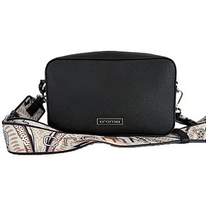 Bolsa Cromia Feminina 1405911 014 Ladies Bag Pérola - Preta