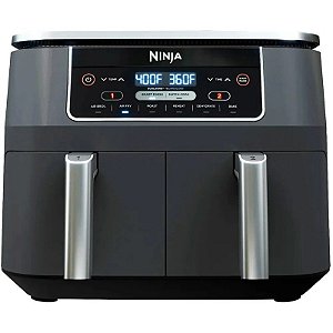 Fritadeira Elétrica Ninja Foodi Air Fryer Smart 7.5L Zona Dupla 1690W DZ201 - 110V/60Hz