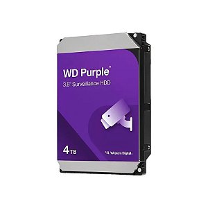 Disco Rígido de Vigilância Western Digital WD Purple 4 TB 5400 RPM (WD44PURZ)